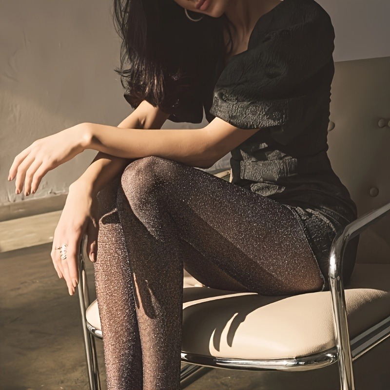 1枚入り プラスサイズ シャイニング シアータイツ レディー - Tights Pantyhose Sheer のレビューと価格